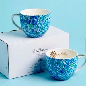Brand new! 2 Lily Pulitzer 12oz mug!